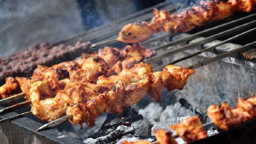 Kebabs de pollo