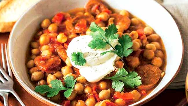 Garbanzos para bajar de peso