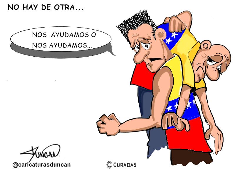 No hay de otra - Caricatura de Duncan