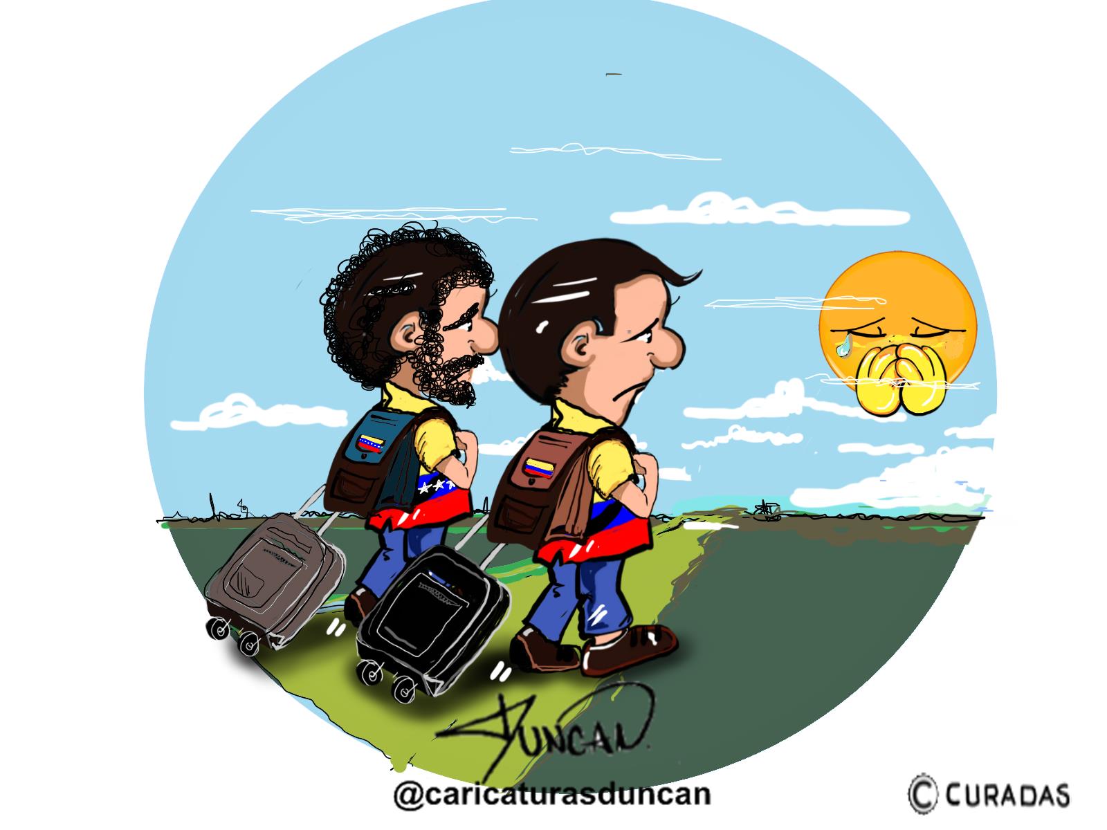 ¡Ojalá que no! - Caricatura de Duncan