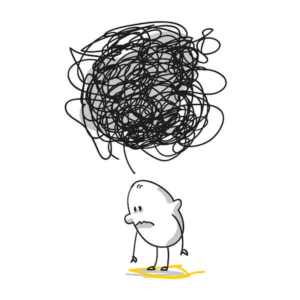 los pensamientos rumiantes