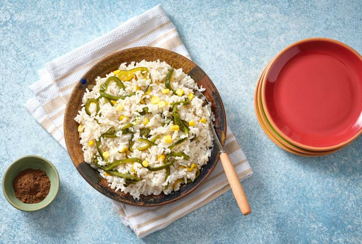 Arroz con chile poblano: prepara esta deliciosa receta