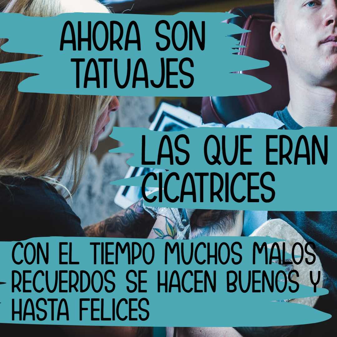 Con el tiempo muchos malos recuerdos se hacen buenos y hasta felices