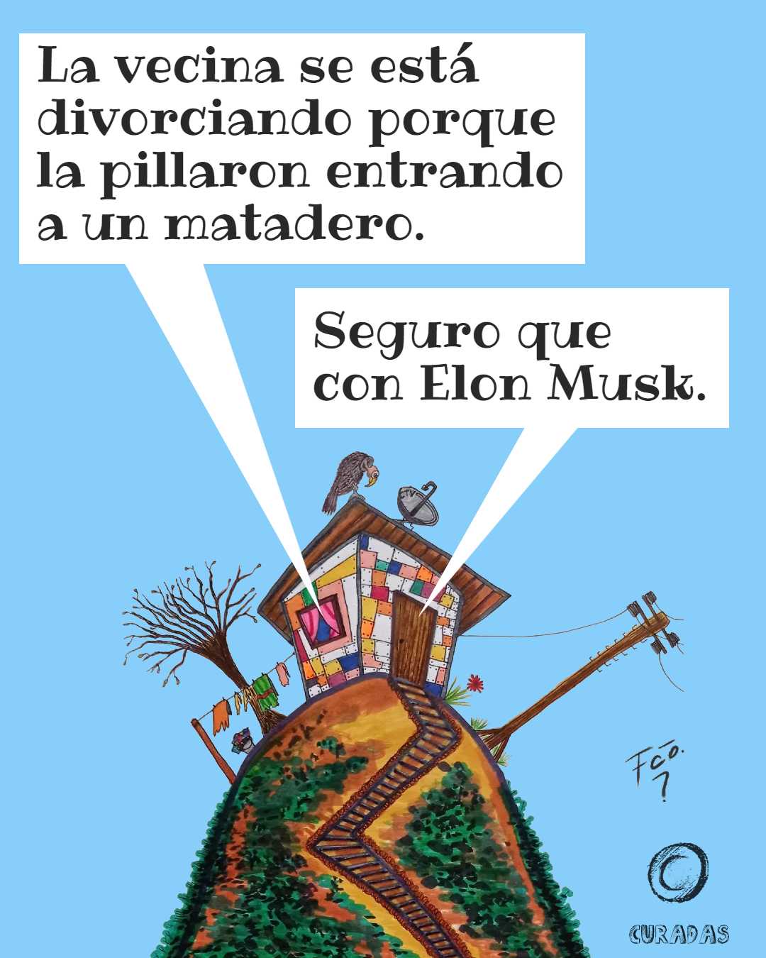 La casita - En un Tesla