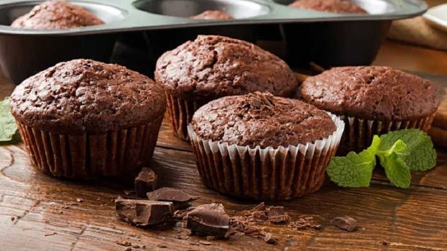 Mantecadas de chocolate
