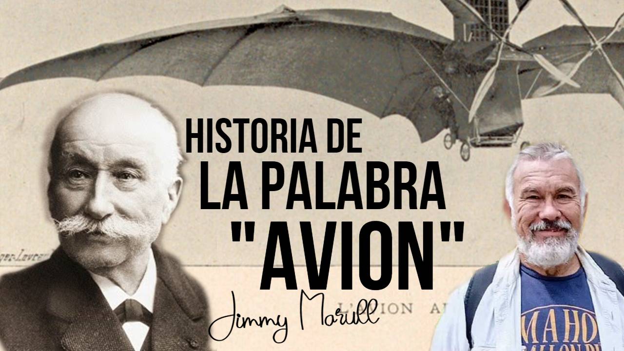 Historia de la palabra avión