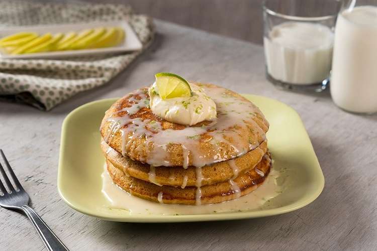 Hotcakes de pay de limón