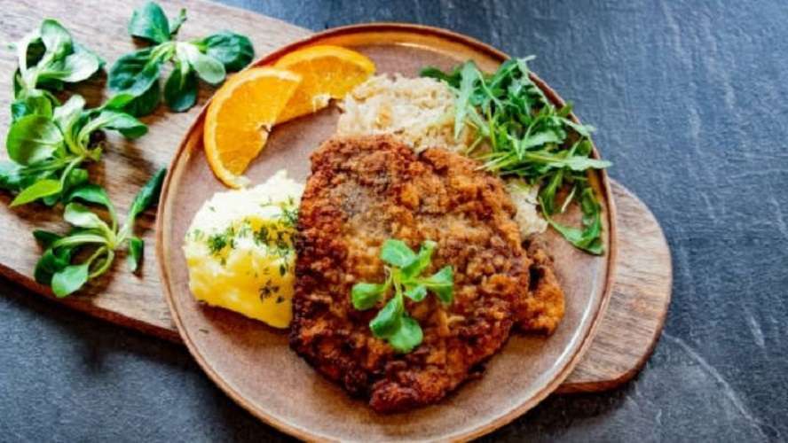 Milanesas de res empanizadas