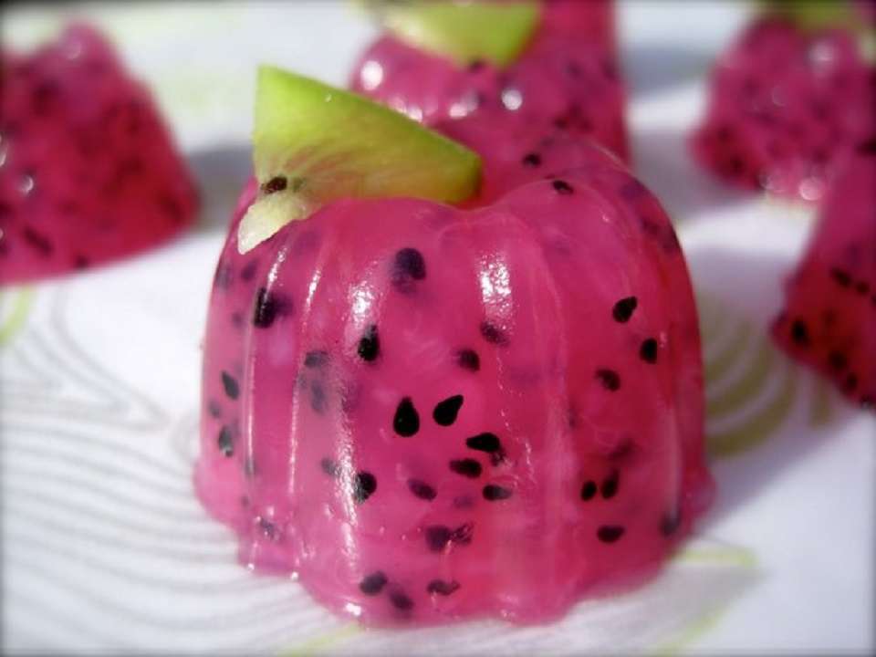 Gelatina de pitahaya: aprende a preparar este delicioso postre