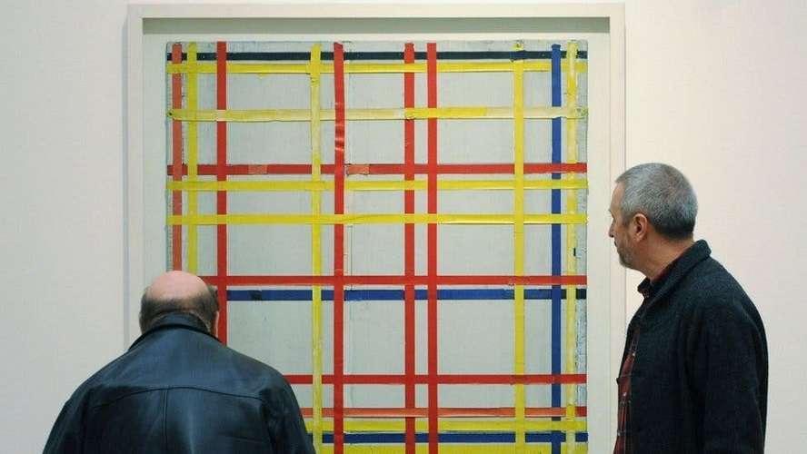 Pintura de Piet Mondrian