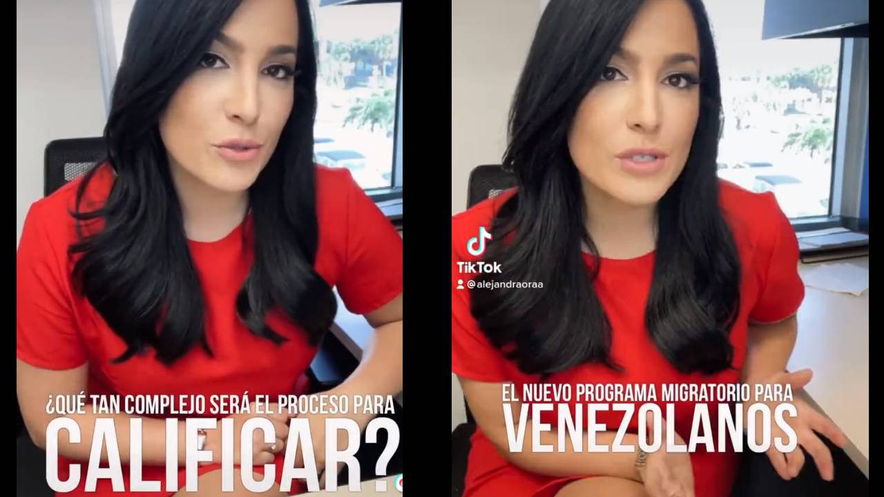 Alejandra Oraa sobre programa migratorio EEUU para venezolanos