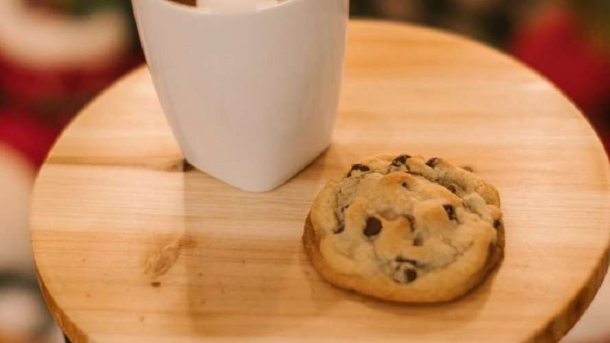 Galletas con chispas de chocolate