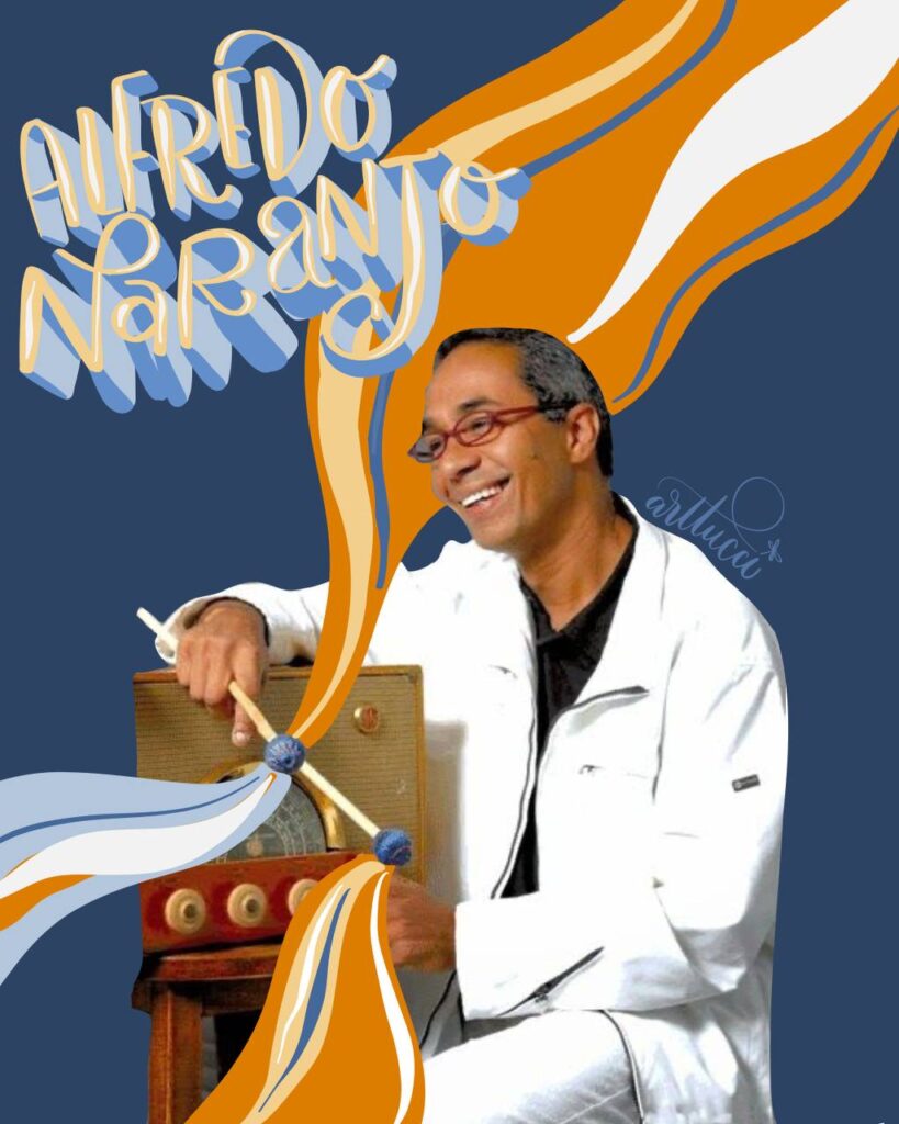 Alfredo Naranjo «Vinimos a la vida a poner un poquito de música» CURADAS