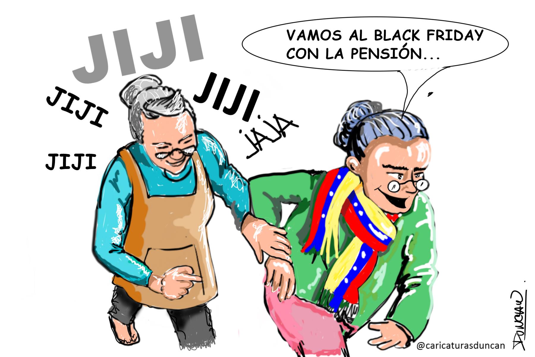 Ta' bien pues - Caricatura de Duncan