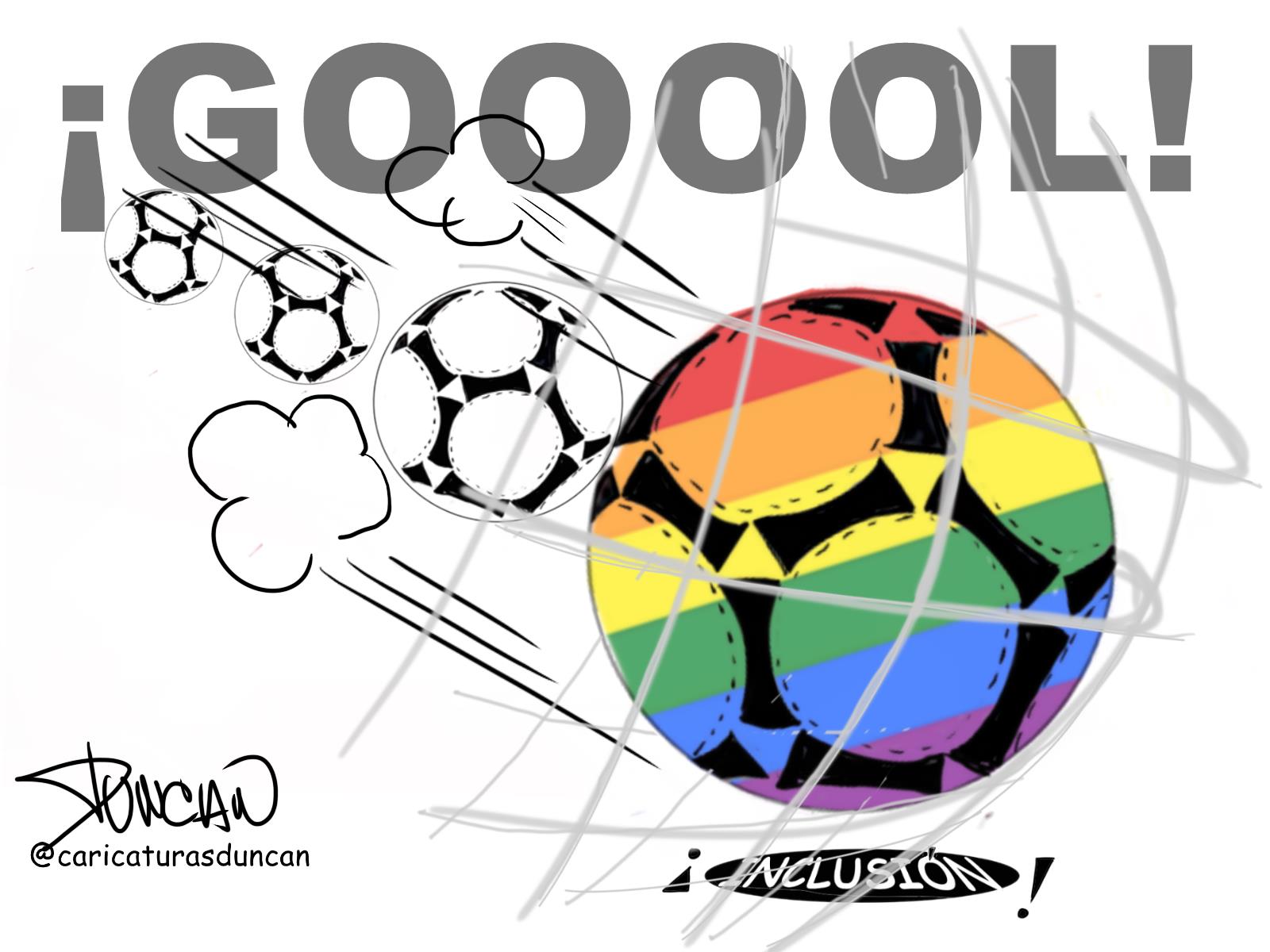 Inclusión - Caricatura de Duncan
