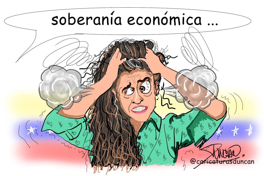 Soberanía económica - Caricatura de Duncan