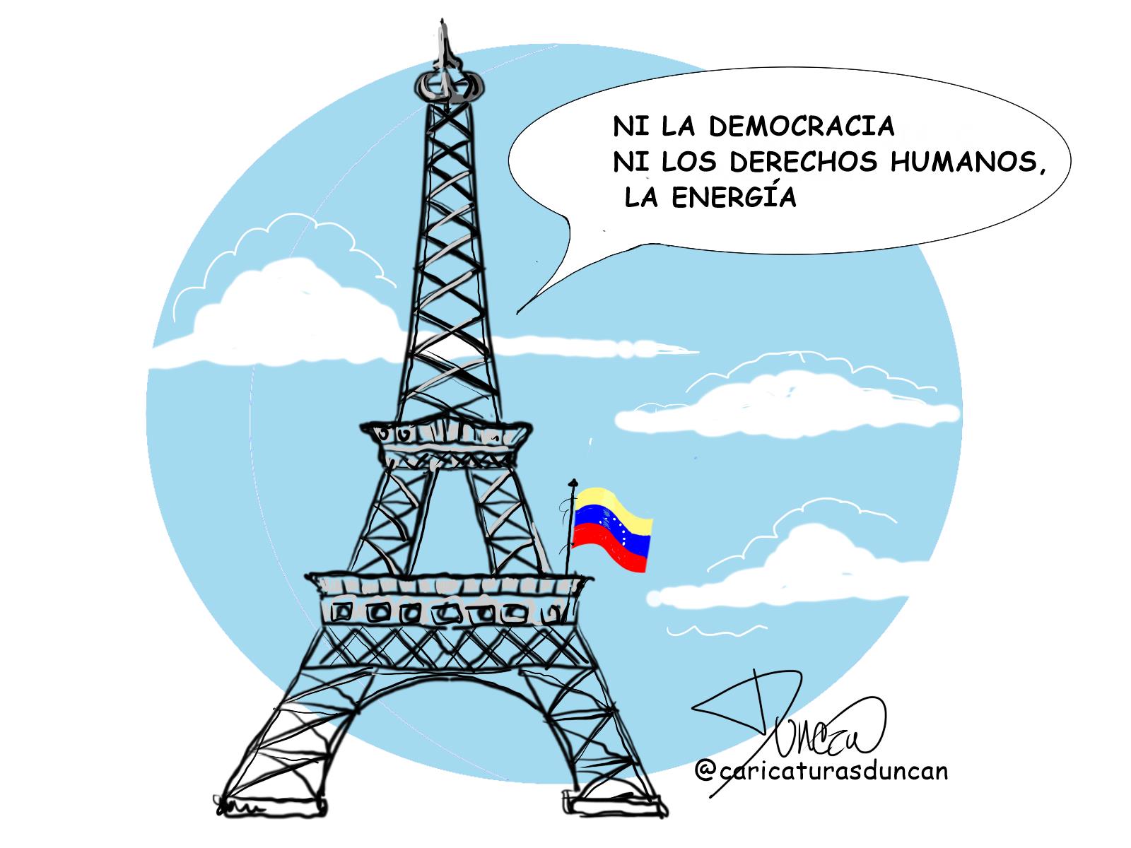 La energía - Caricatura de Duncan