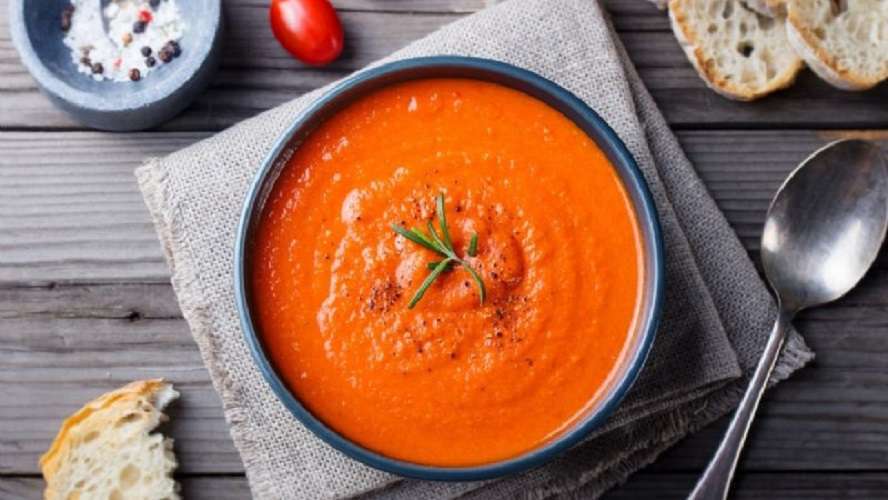 Crema de tomate cherry