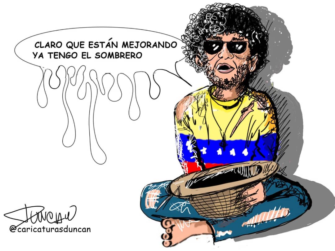 Las cosas están mejorando - Caricatura de Duncan