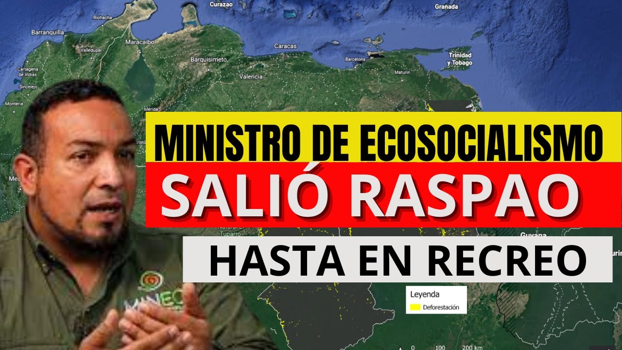 Norbey Marín ministro ecosocialismo raspao