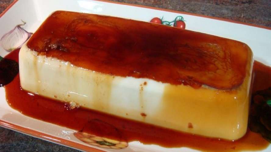 Pudin de queso crema