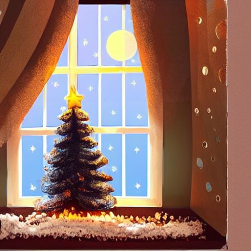 Tarjeta de navidad generada con inteligencia artificial 15 de 15