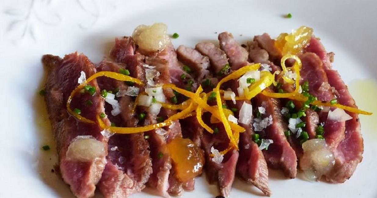 Tatakis con cerdo ibérico: prepara este delicioso plato