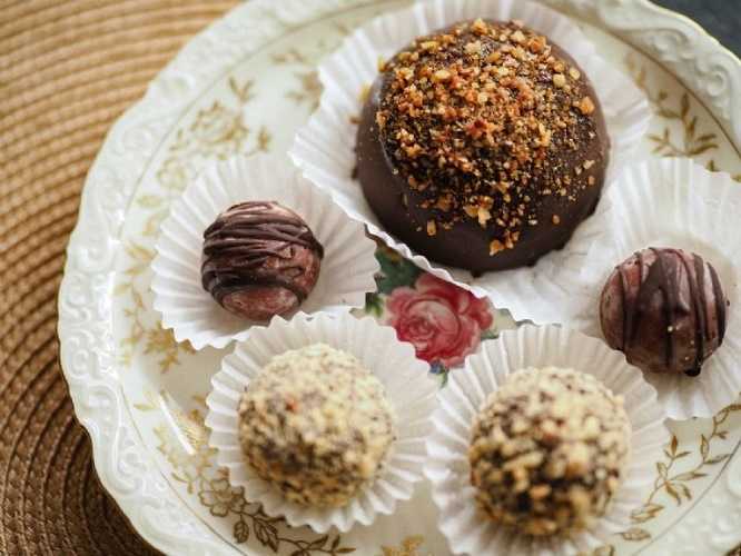 Trufas de chocolate