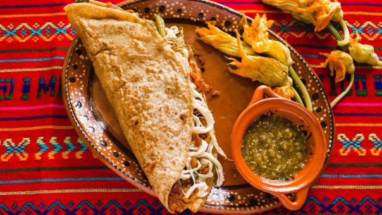 Quesadillas de flor de calabaza: deliciosas para un rico desayuno