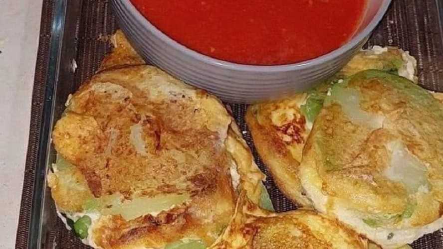 Calabacitas capeadas