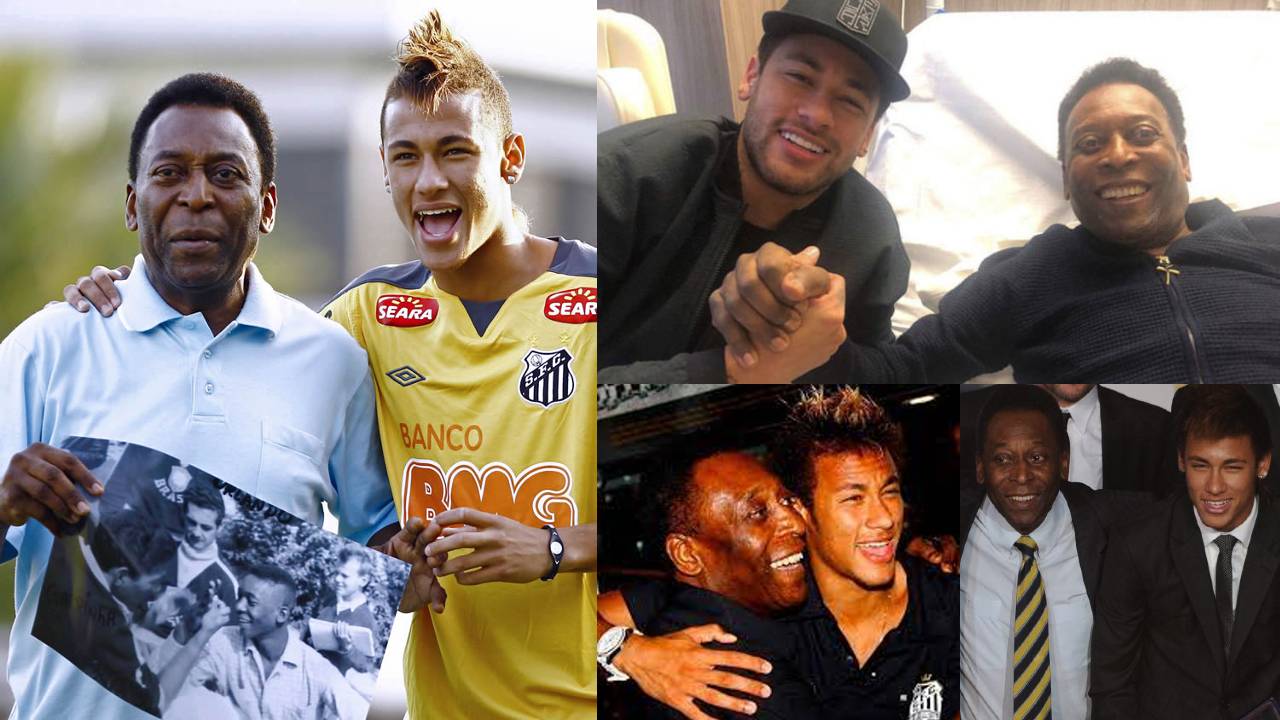 Palabras de Neymar Ney para el Rey Pelé