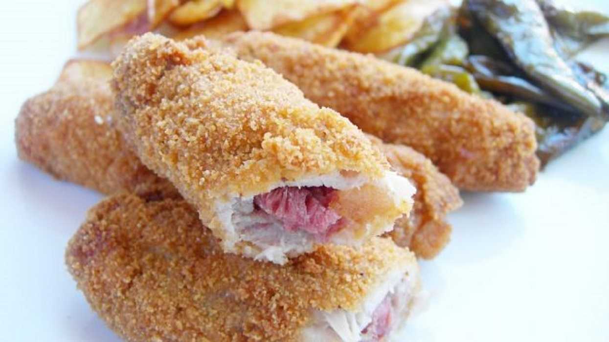 Flamenquines de guiso de carrillada: delicioso plato