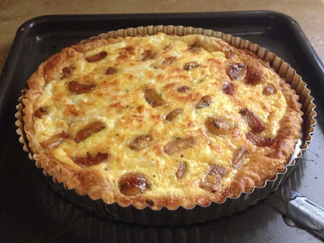 Tarta de ajos caramelizados: prepara esta deliciosa receta en casa