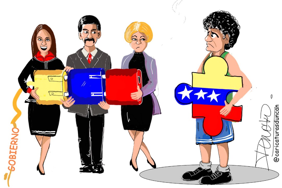 Así no se puede - Caricatura de Duncan