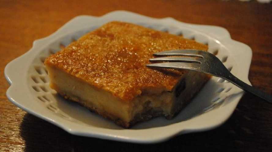 Budín de membrillo y queso de untar