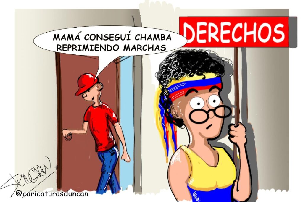 Chamba - Caricatura de Duncan