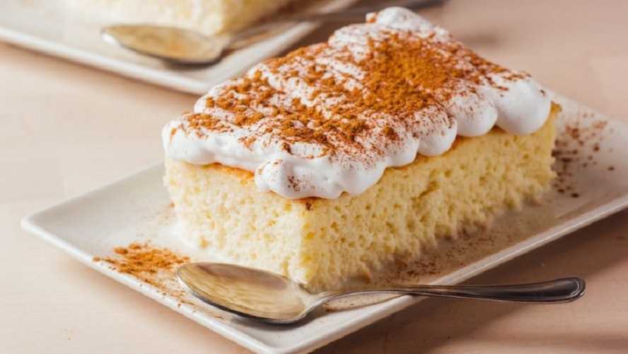 Pastel de tres leches