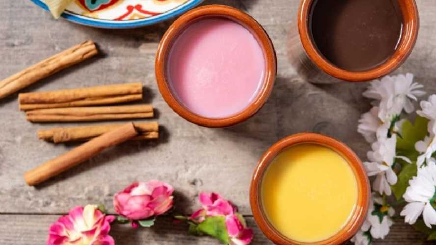 Atole de mora azul