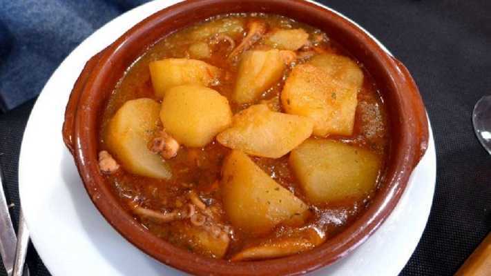 Marmitako de pulpo