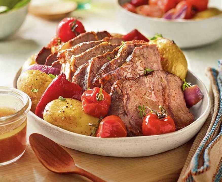 Carne braseada con salsa coreana: rico plato para toda la familia