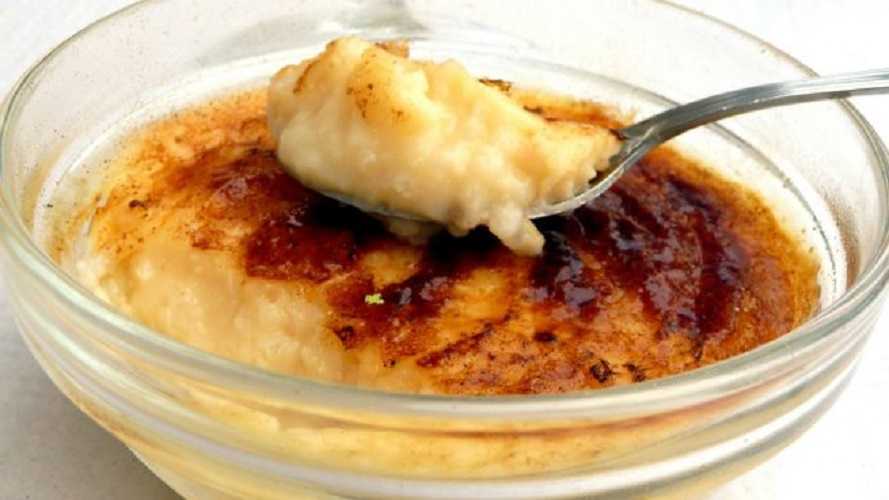Arroz con leche al horno
