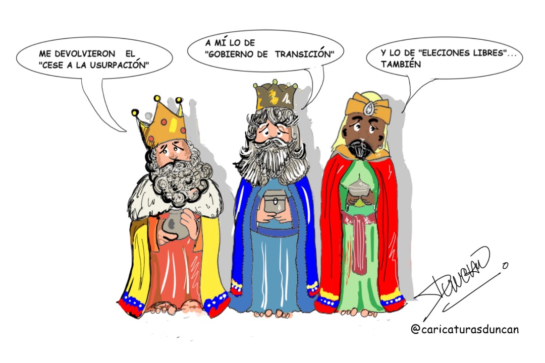 Reyes - Caricatura de Duncan