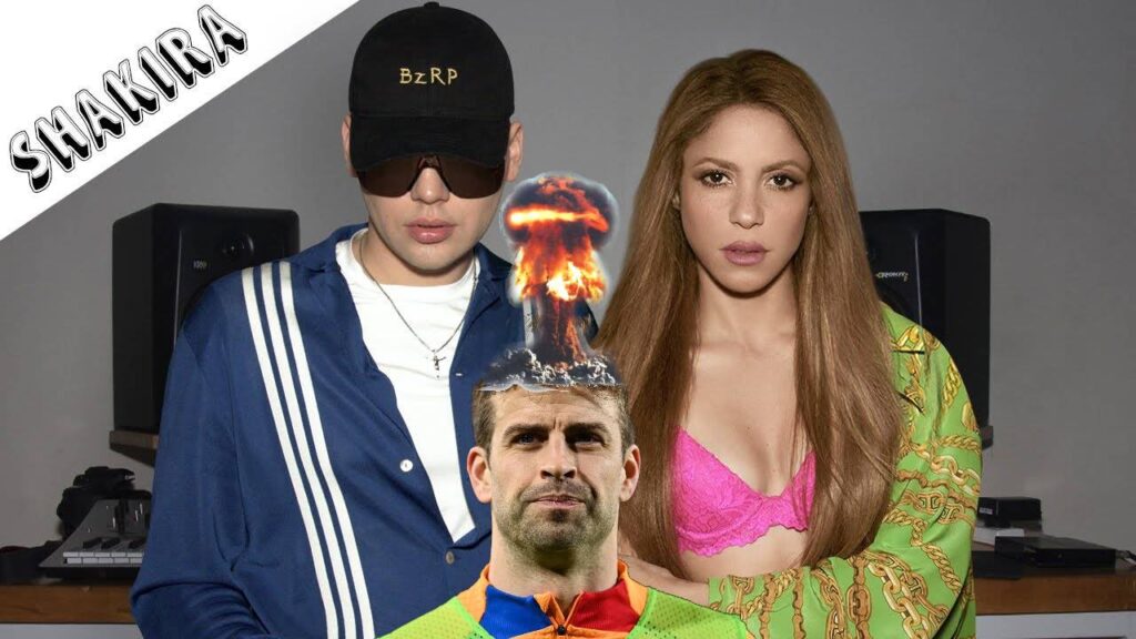 Tiradera Shakira a Gerard Piqué con Bizarrap video canción YouTube