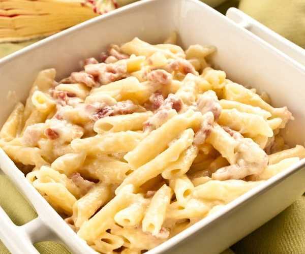 Macarrones a la carbonara