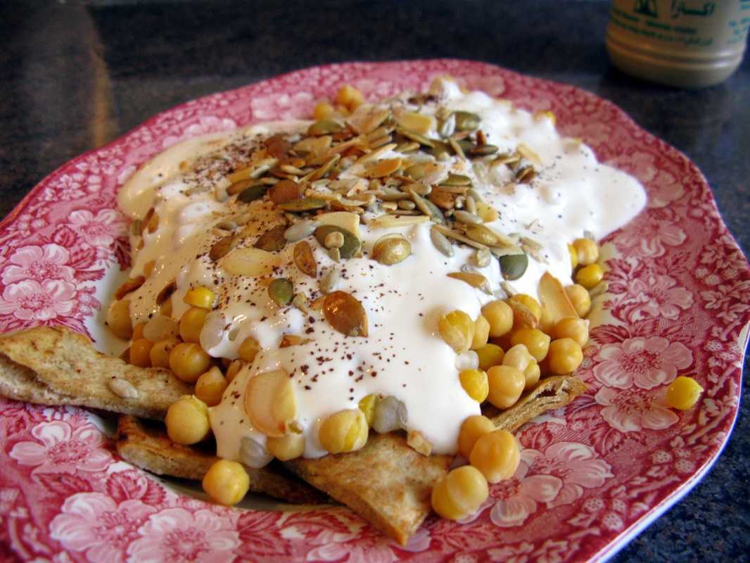 Fatteh: delicioso plato para desayunar de Siria