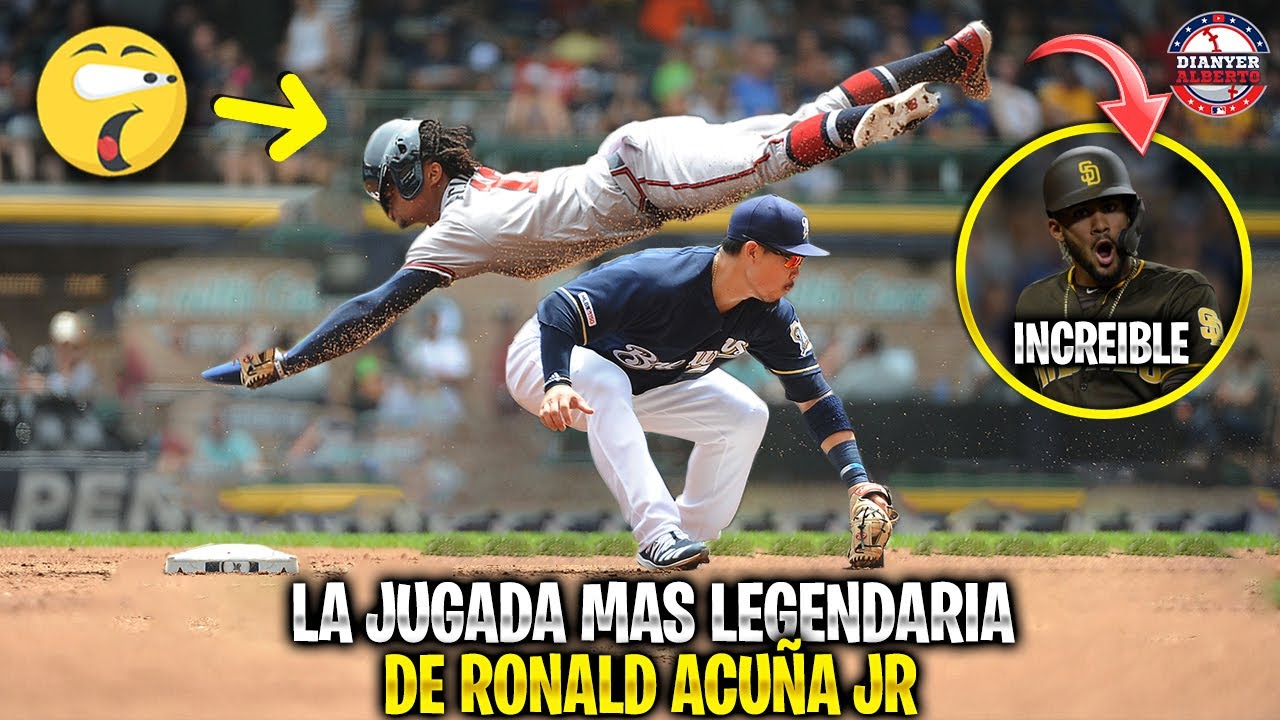 Gran jugada Ronald Acuña Jr.