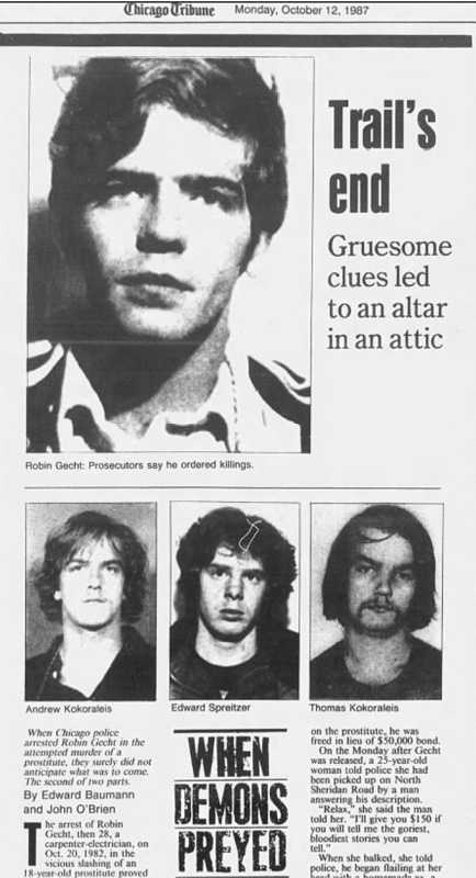 La pandilla satánica de Chicago | Relatos del lado oscuro