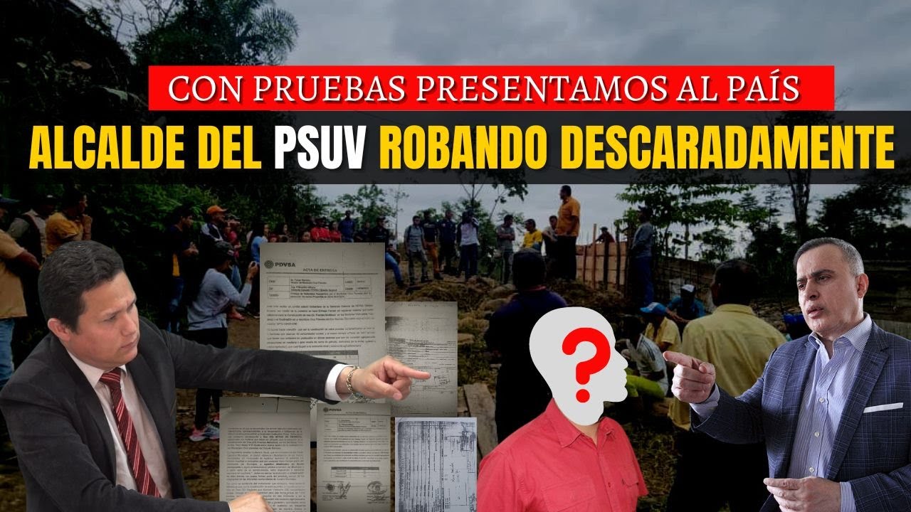 Norbey Marín presenta video de alcalde PSUV robando