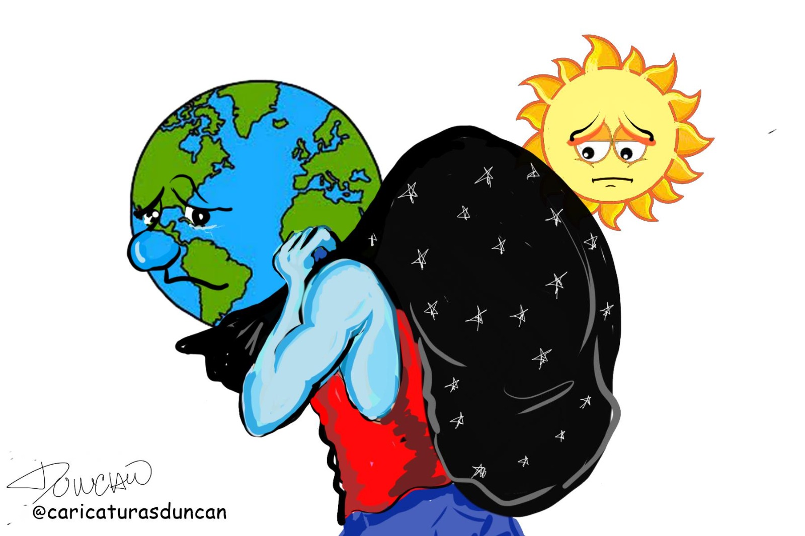 Reflexión - Caricatura de Duncan