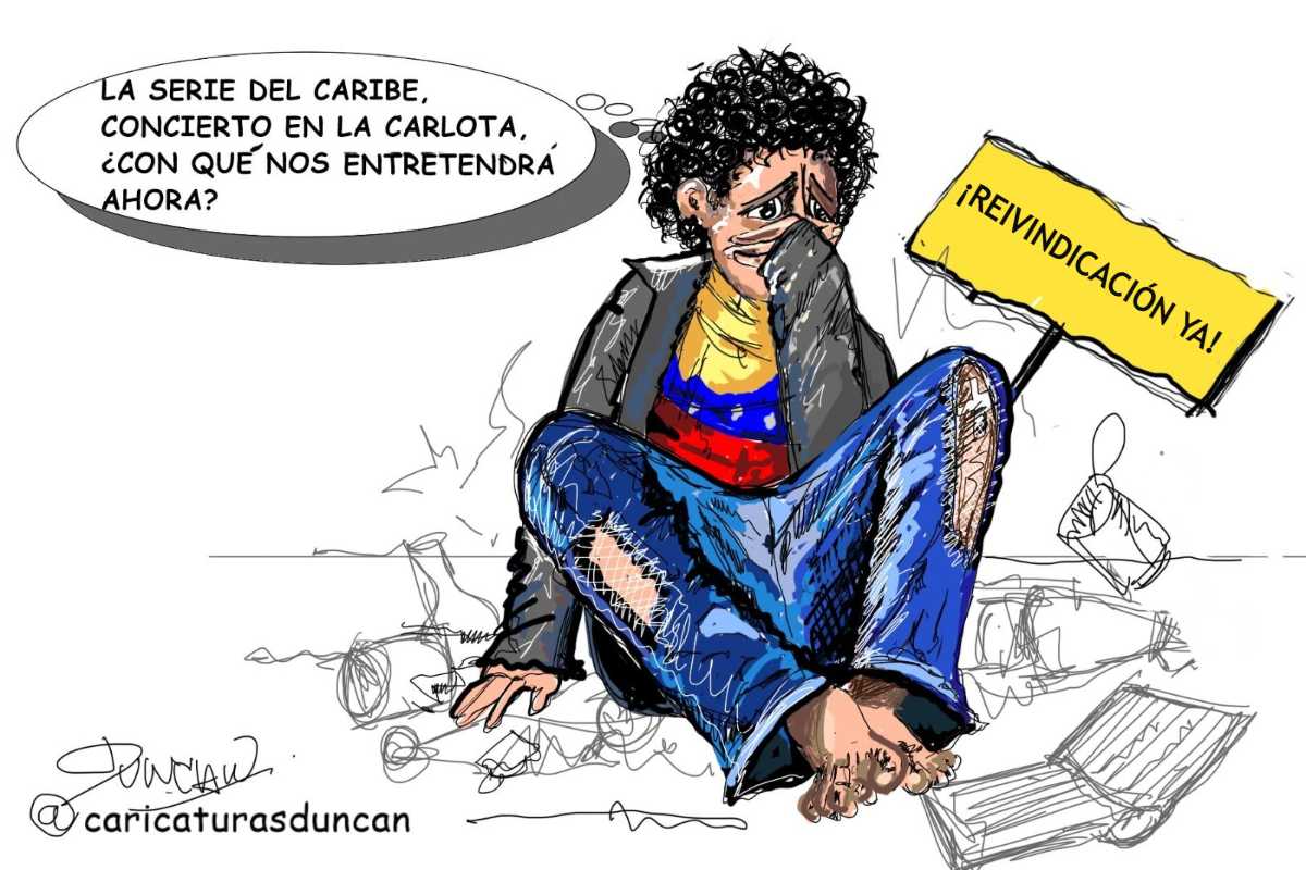 ¿Y ahora? - Caricatura de Duncan
